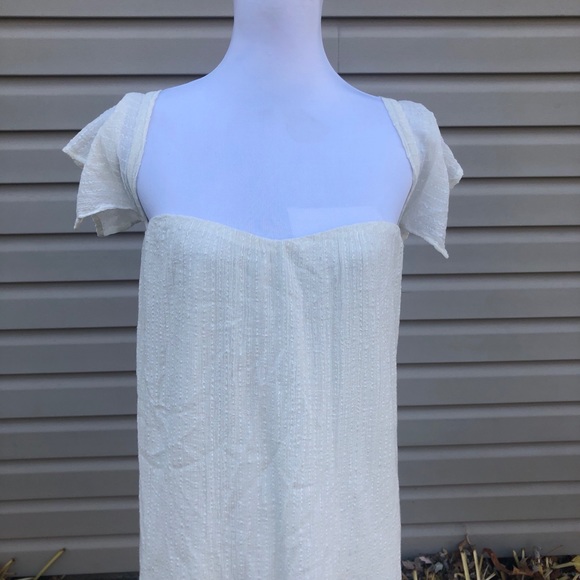 NWT O'Neill Dutch Cream Off-the-Shoulder Dress - Picture 9 of 11